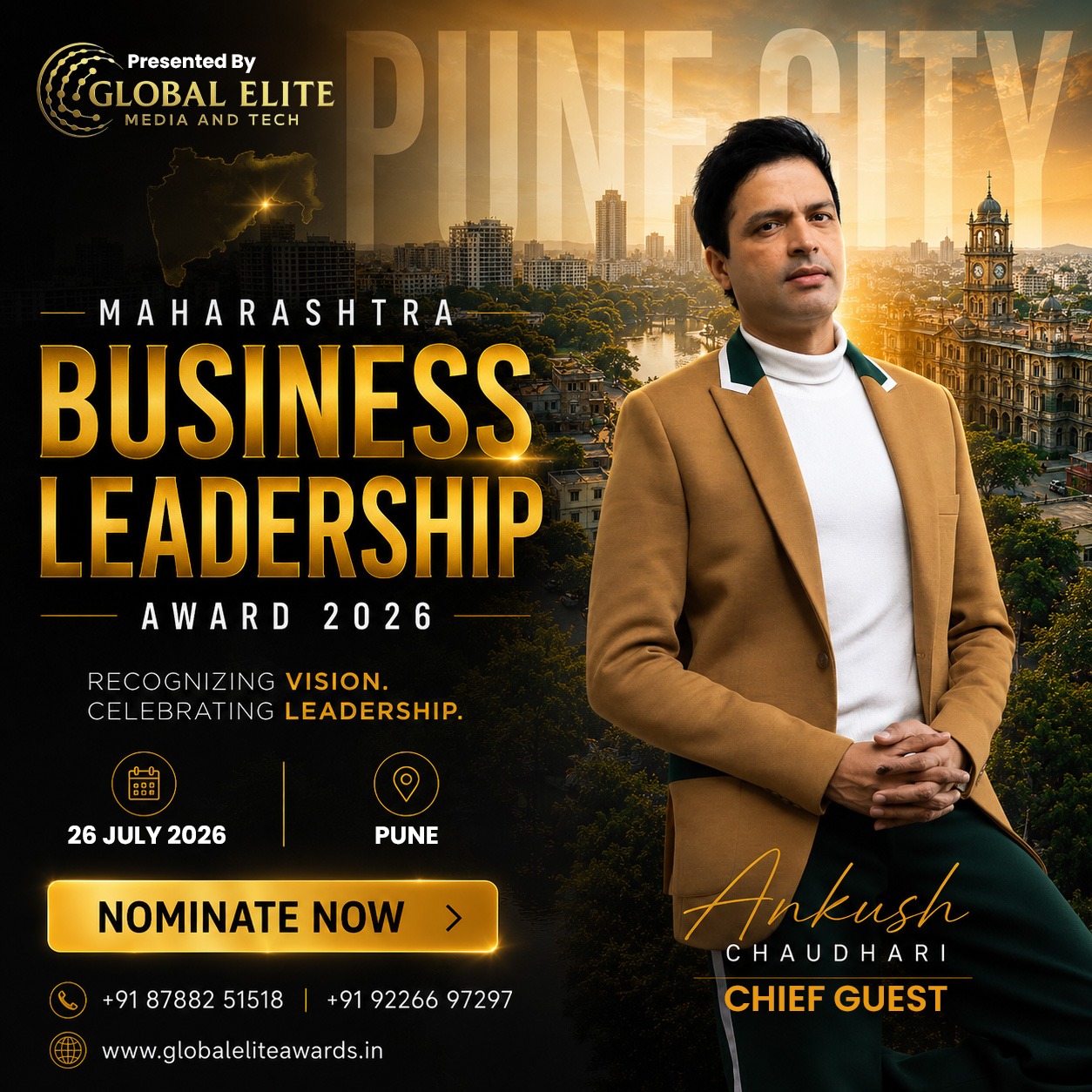 Maharashtra Business Leadership Awards 2026 – Pune